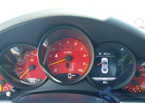 2016 Porsche 911 Gt3 z USA, uszkodzony, nr VIN WP0AC2A94GS184183